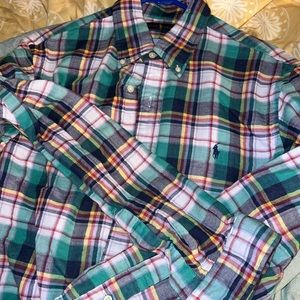Mens Button Up Large Polo